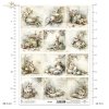 Wielkanoc, zając, królik, vintage, retro, akwarela, wiosna, sielski, wiejski, ilustracja, zwierzęta, kwiaty*Easter, hare, rabbit, vintage, retro, watercolor, spring, idyllic, rustic, illustration, animals, flowers